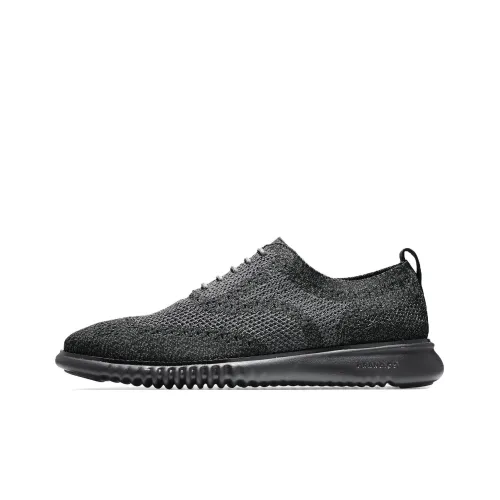 COLE HAAN Мужская повседневная обувь, низкий топ, черный и серый цвет, мужской