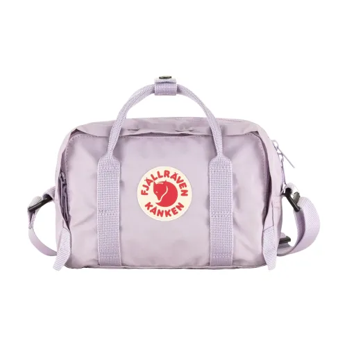 Fjallraven Kanken Виниловая Сумка через плечо большая мужская лавандовая