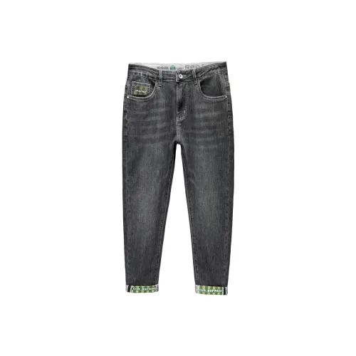 TUCANO Дымчатый Серый Мужские Джинсы