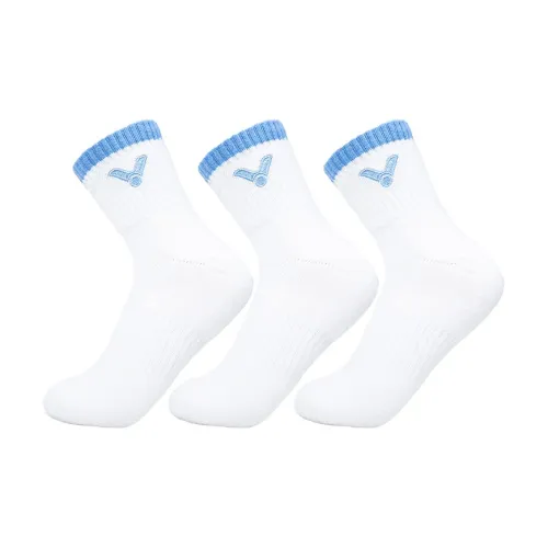 Victor SK9202 3/A Отбеленные 3 шт Унисекс MID Носки до икры