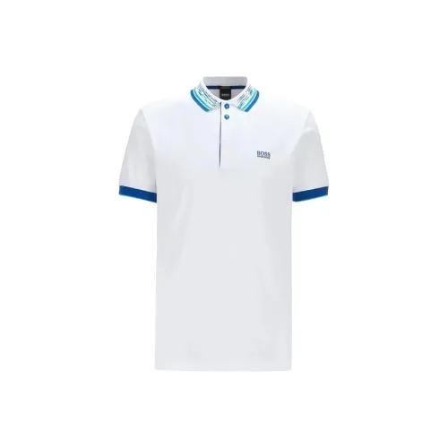 Hugo Boss Поло Мужское Белое
