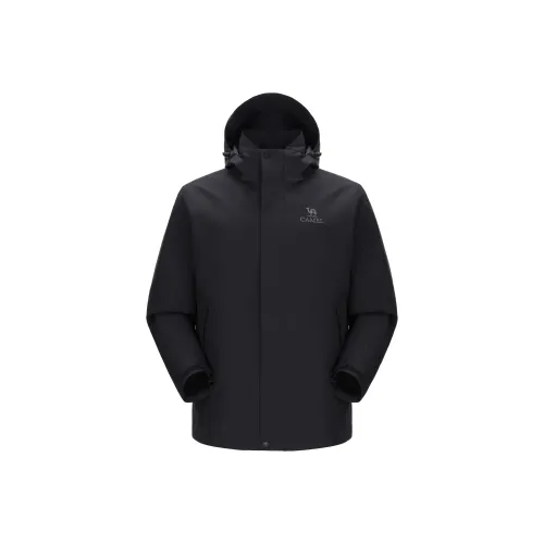 Верблюжий цвет универсальная ветровка для всех погодных условий мужская