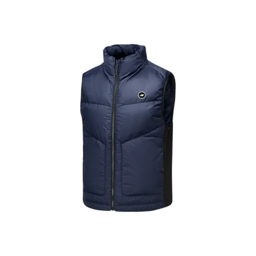 Skechers Темно-синий унисекс пуховый жилет