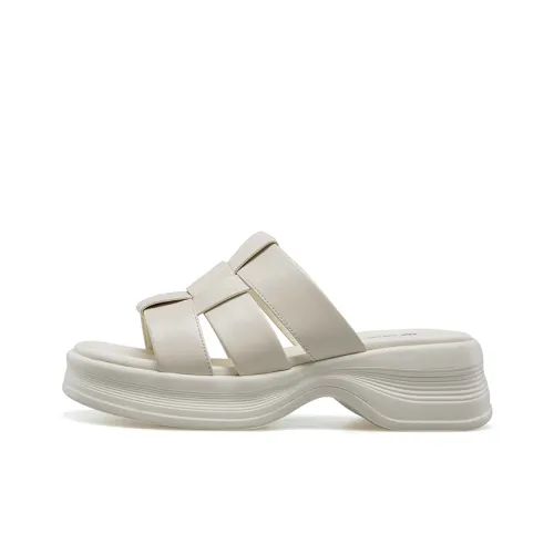 KANGNAI Резина Пена Наружная Подошва Устойчивая к Износу Слипоны Женские