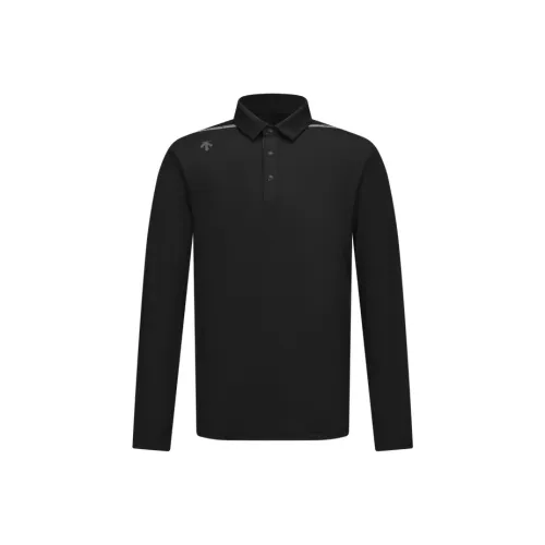 DESCENTE Длинный рукав Polo мужское