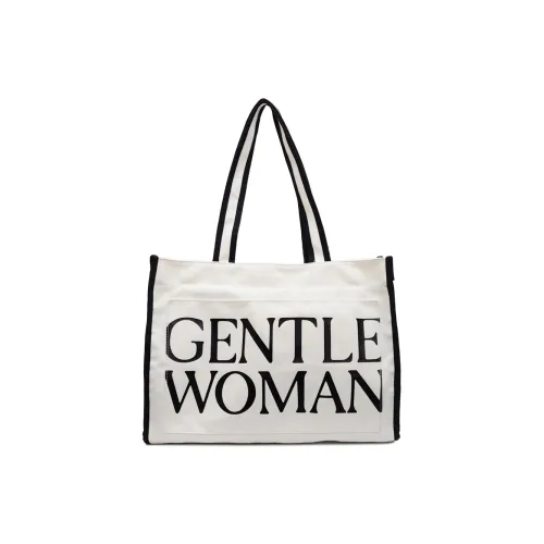 XOKY Холст Тоут Сумка Сумка для покупок Сумка через плечо Женская Белая Черная