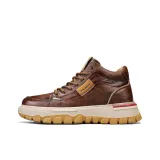 Коричневый с флисовой подкладкой