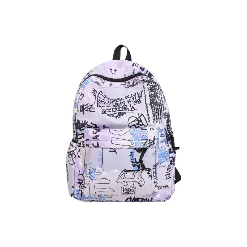 Parker Bear Холст с тканью Рюкзак Стандартный Унисекс Фиолетовый Серый Синий Черный