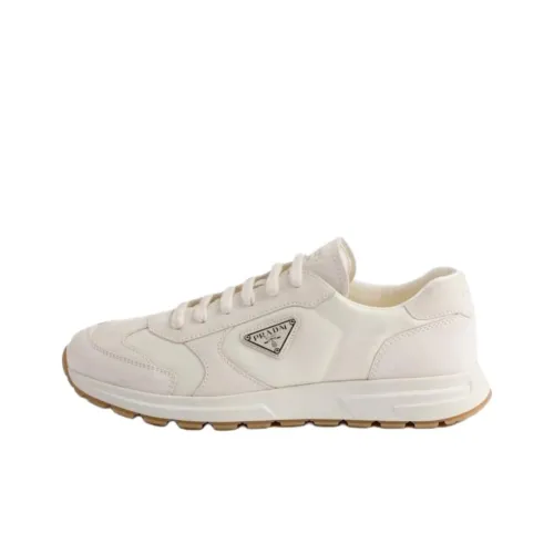 PRADA RE Нейлон Pra Low Топ Повседневная обувь Мужская Бежевая