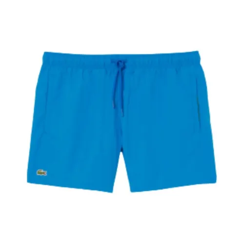 Шорты Casual Мужские Синие в сотрудничестве с LACOSTE