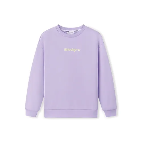 Skechers Kids Светлый снег Синий 00EW Kids Свитшоты