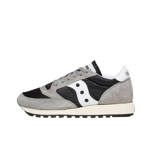 Saucony Jazz Original Vintage Jazz Беговые кроссовки Женские Серый Черный