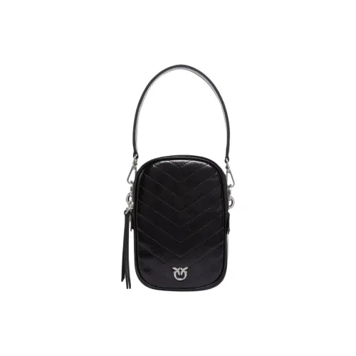 PINKO Коровья кожа Одно плечо Сумка Мини Женская Черная