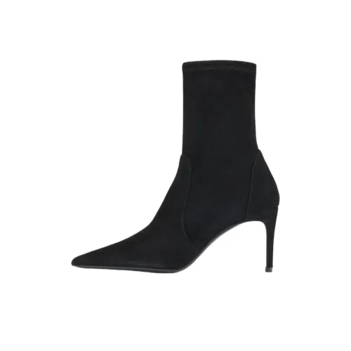 Stuart Weitzman SW Пава Ботильоны Женские Черные