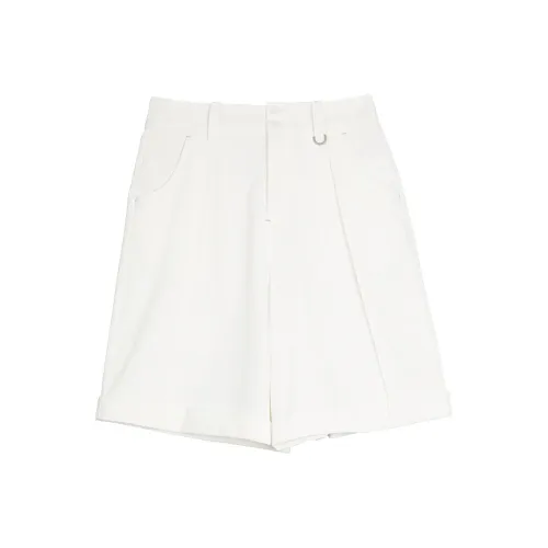ELLE Белые Женские Повседневные Шорты