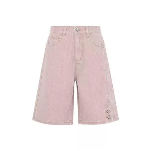MEIYANG Розовые Женские Джинсовые Шорты