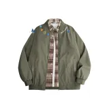 Армейский зеленый - вышивка