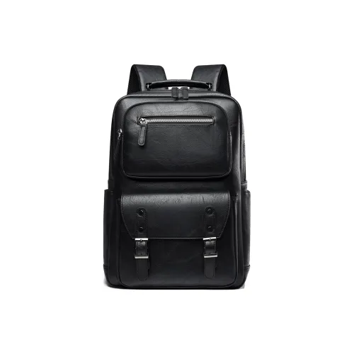 Venerable Brahma ПУ (полиуретан) Рюкзак Унисекс Черный Коричневый