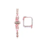 Розовое золото ремешок + розовое золото корпус