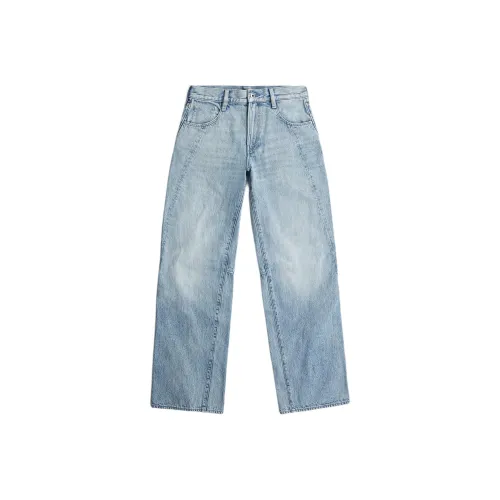 Г Звезда RAW Anatomic Denim Светло-Синий Женские Джинсы