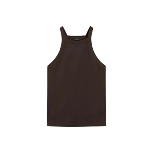 Massimo Dutti Коричневый Женский Топ