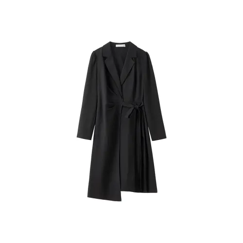 SENTUBILA Длинное платье с длинными рукавами женское