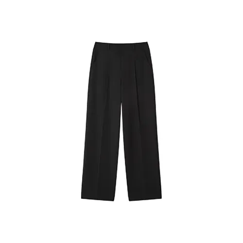 LUYOUYE Тонкий Черный Женские Повседневные Брюки