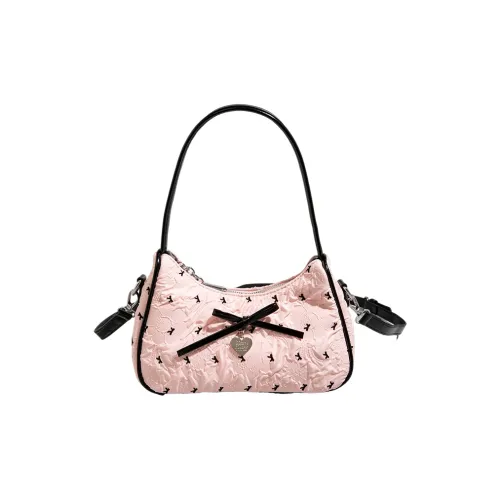 Juju Jimmy ПУ (полиуретан) Сумка через плечо Женская Розовая