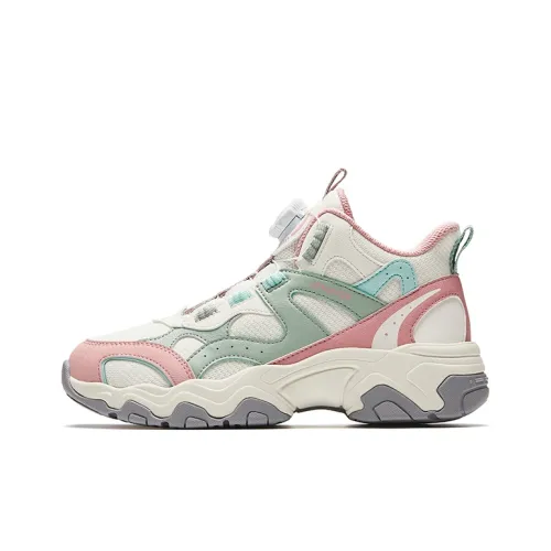 Antakids Slip-resistant Abrasion-resistant Breathable Lightweight Cushioning MID Top Kids Lifestyle Shoes Teenagers Антакидс Слип-резистентный Устойчивый к истиранию Дышащий Легкий Амортизация MID Топ Kids Lifestyle Shoes Подростки