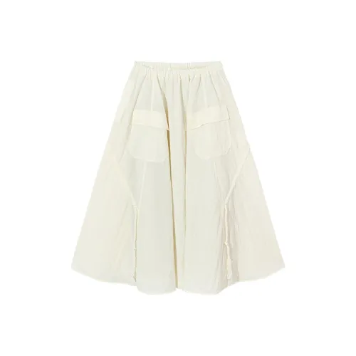 Ouyang Повседневная длинная юбка для женщин