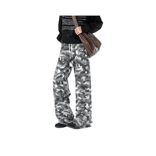 GEOGRE ALEX Gray Мужские Карго Брюки