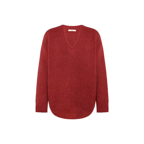 MEIYANG Красный Женский Свитер