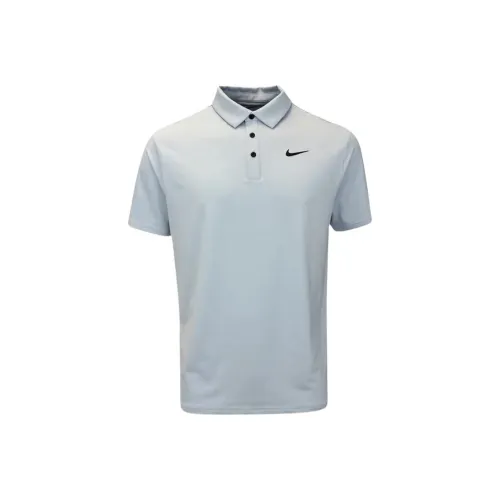 Nike Clothing Светло-синие Мужские Поло