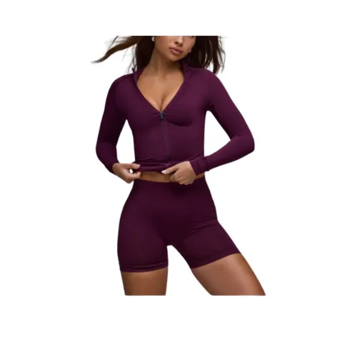 OH POLLY Виноградные Женские Спортивные Шорты