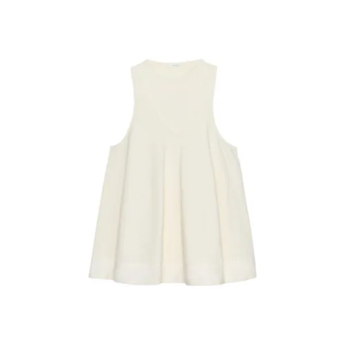 ZARA Белые Женские Платья без Рукавов