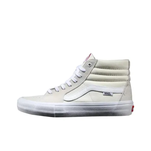 Vans Sk8 Hi Высокие Кроссовки для Скейтбординга Мужские Белые