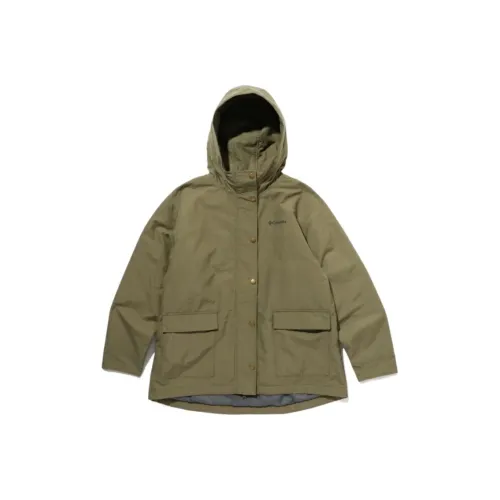 Columbia Зеленый Женский Пуховик