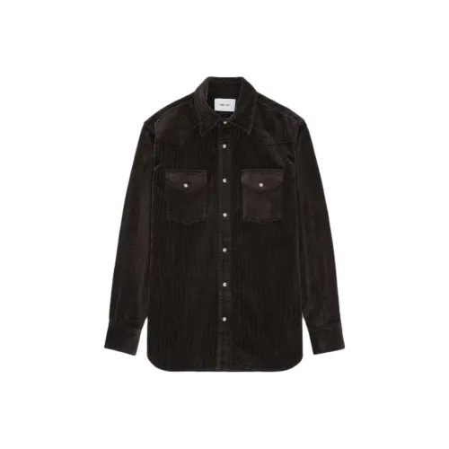 NN07 Кофе Мужские Рубашки