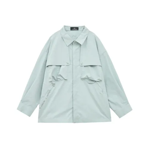 SUNTOMORROW Повседневная рубашка 2025 Spring Серый Горох Зеленый Подростки