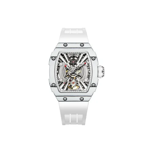 HaofaTourbillon 1906L Автоматический механический механизм Часы Женские часы Черепный циферблат