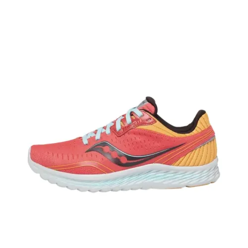 Saucony KINVARA Essence 11 Беговые кроссовки Женские Красный Оранжевый