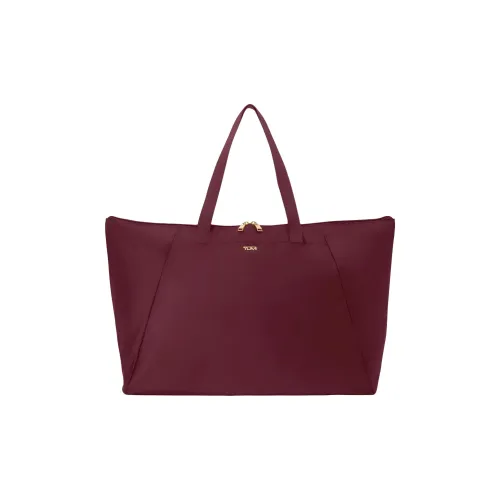 TUMI Нейлон Тоут Сумка Сумка для покупок Сумка Женская Бордовая