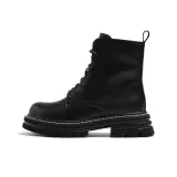 Чёрный, меховая подкладка