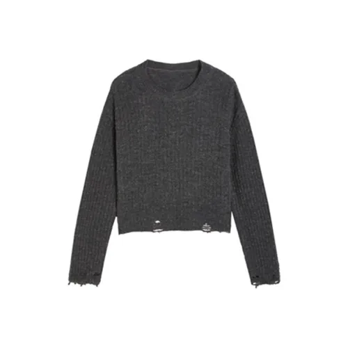 GJ HJ Премиум серый Женская трикотажная одежда