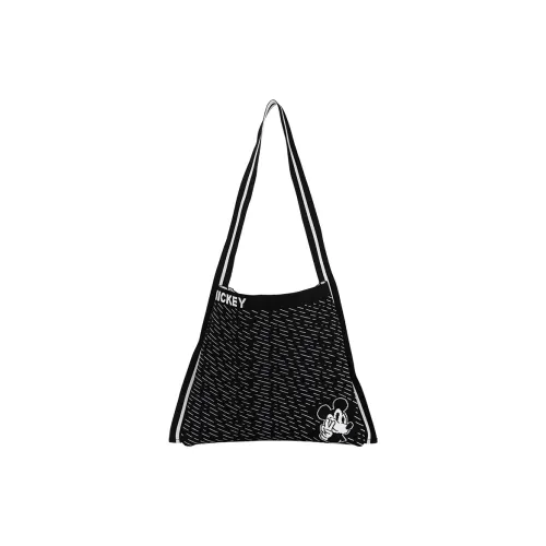 MESUCA ×Disney Коллаборация Mickey Series Полиэстер Сумка-тоут Сумка через плечо Стандартная Женская Черная