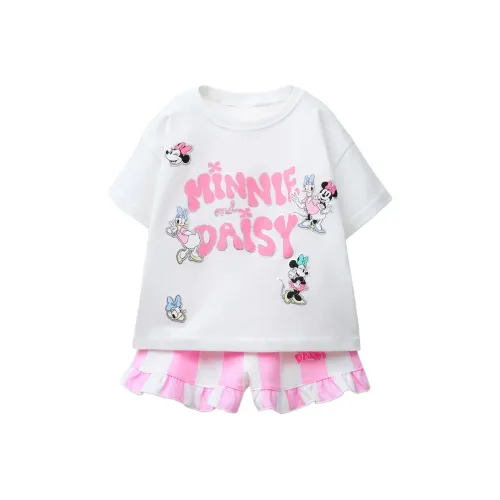 ZARA Collaboration X Disney Повседневная Спортивная Одежда Minnie SS25 2-Предметный Комплект Детский