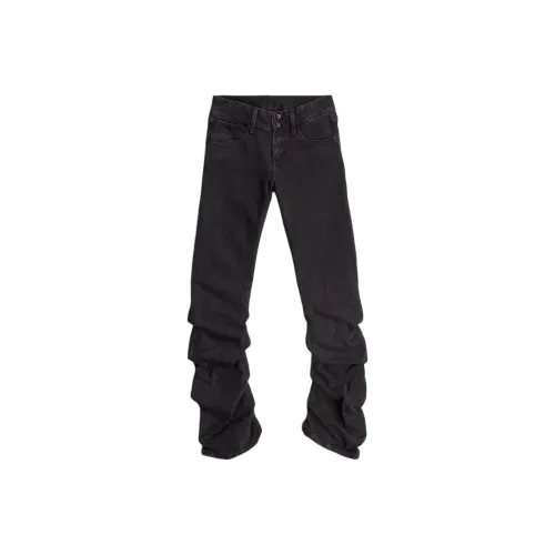 г Звезда RAW Anatomic Denim Черные Женские Джинсы