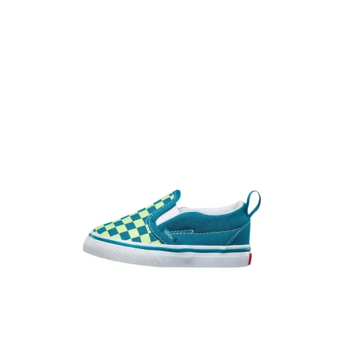 Vans Slip On Low Топ Обувь для малышей Синий Infant And Toddler