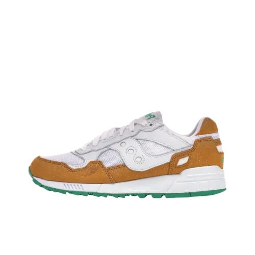 СНИКЕР Politics X CAFE DU Monde x Saucony Shadow 5000 Беговые кроссовки Мужской Белый-коричневый
