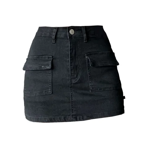 XDFM Джинсовые короткие юбки Женские